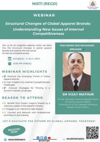 NISTI Webinar on Structural Changes of Global Apparel Brands