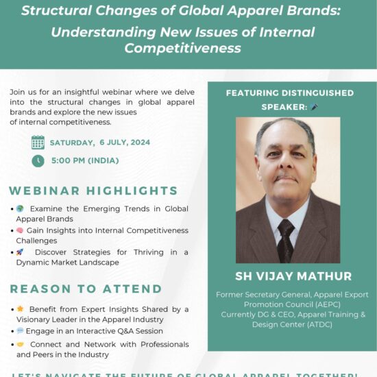 NISTI Webinar on Structural Changes of Global Apparel Brands