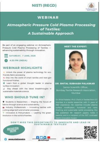 Atmospheric Pressure Cold Plasma Processing of Textiles