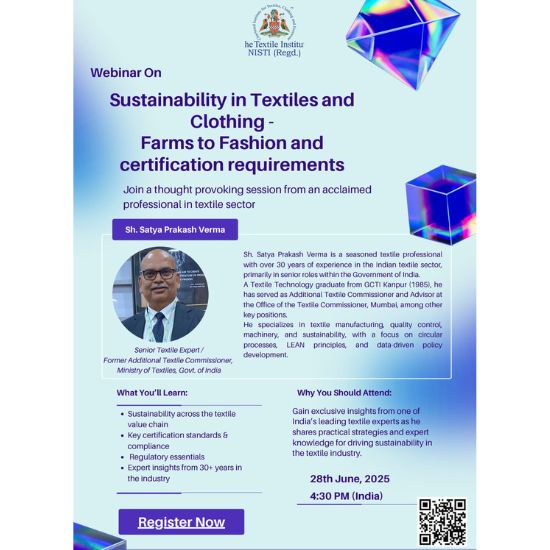 Exclusive Expert Session on Sustainability in Textiles